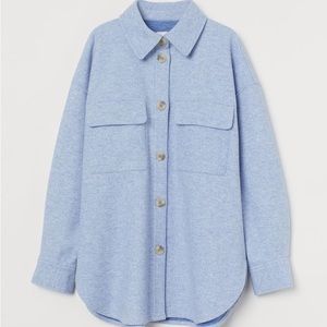 H&M Sky Blue Utility Jacket